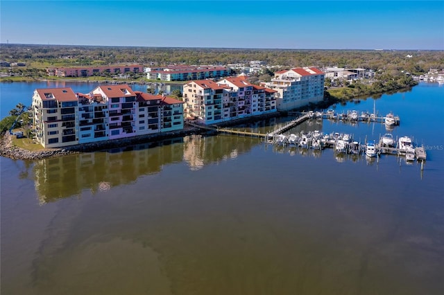 732 Marina Point Dr Unit 7320, Daytona Beach, FL 32114 - drone / aerial view with a water view