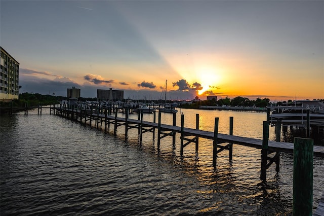 732 Marina Point Dr Unit 7320, Daytona Beach, FL 32114 - dock area with a water view