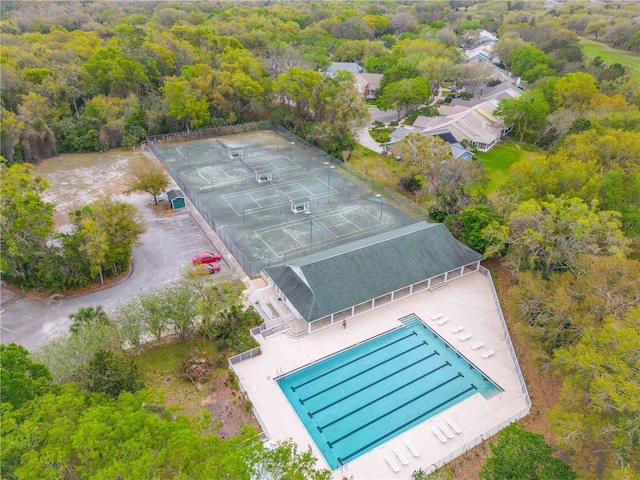 3145 Connemara Dr, Ormond Beach, FL 32174 - bird's eye view of a forest