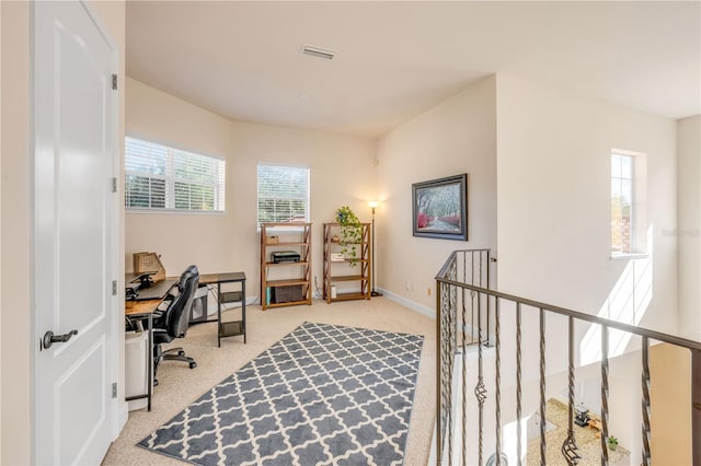 3145 Connemara Dr, Ormond Beach, FL 32174 - office space with baseboards and light carpet