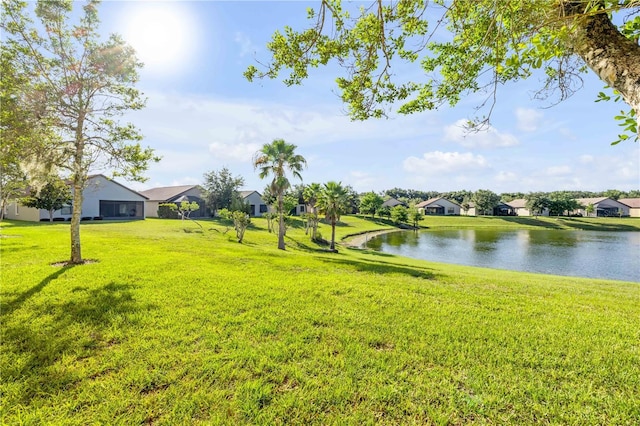 3145 Connemara Dr, Ormond Beach, FL 32174 - view of grassy yard featuring a water view and a residential view