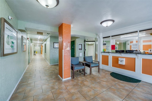view of welcome area