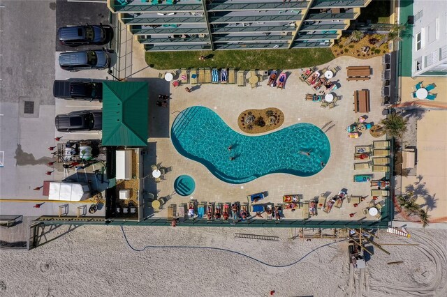 drone / aerial view