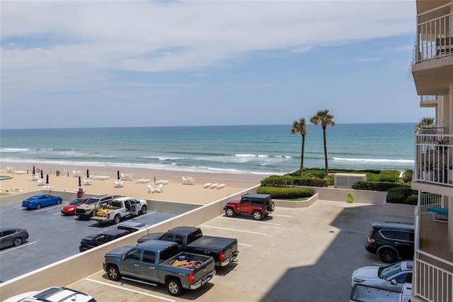 2967 S Atlantic Ave Unit 301, Daytona Beach Shores, FL 32118 - water view featuring local beach
