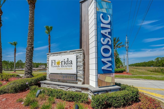 418 Aquamarine Way, Daytona Beach, FL 32124 - view of community sign