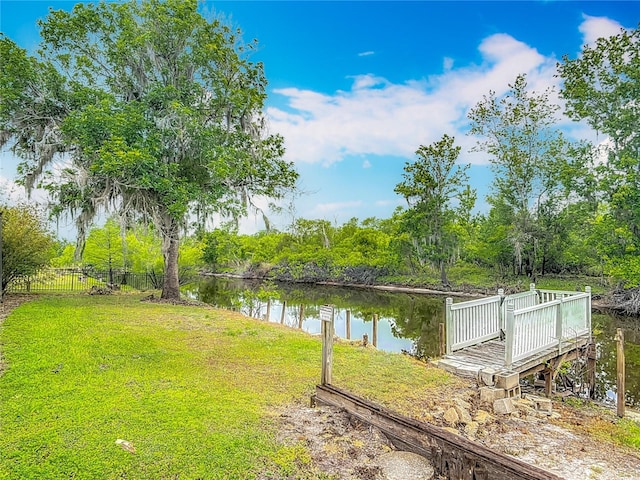1578 Stone Trl, Deltona, FL 32725 - dock with a water view