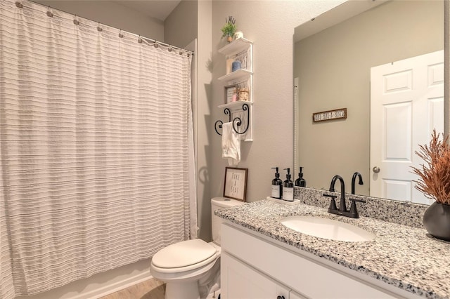 3128 Crab Trap Dr, New Smyrna Beach, FL 32168 - full bathroom featuring vanity and toilet