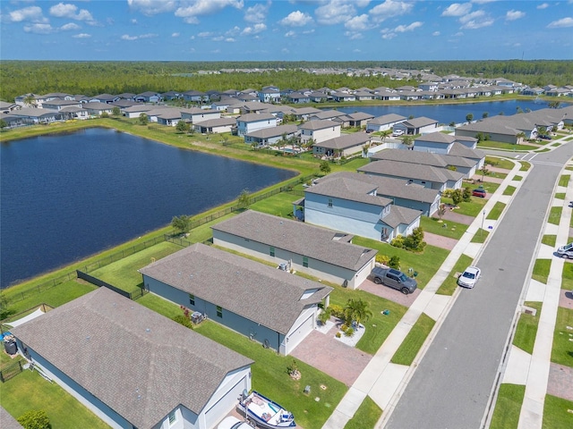 3128 Crab Trap Dr, New Smyrna Beach, FL 32168 - aerial perspective of suburban area featuring a large body of water