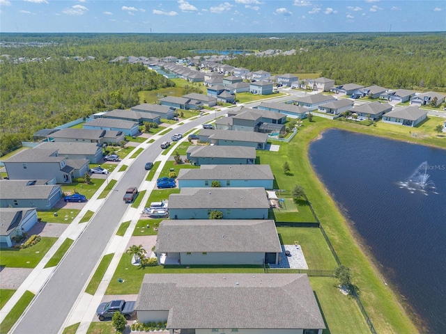 3128 Crab Trap Dr, New Smyrna Beach, FL 32168 - aerial perspective of suburban area with a nearby body of water and a forest