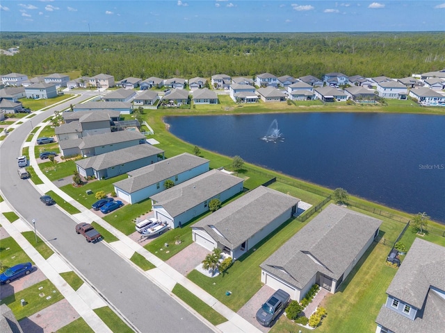 3128 Crab Trap Dr, New Smyrna Beach, FL 32168 - aerial view of residential area with a forest and a nearby body of water