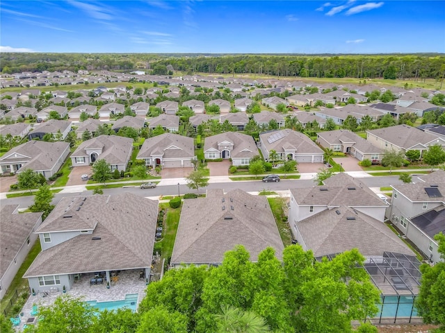 425 Wedgeworth Ln, Deland, FL 32724 - bird's eye view featuring a residential view