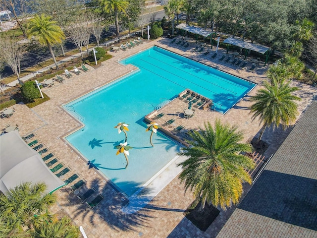 425 Wedgeworth Ln, Deland, FL 32724 - view of pool