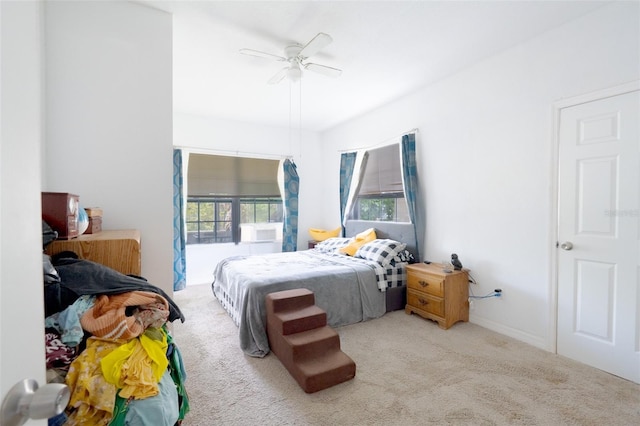 5261 3rd St, Orlando, FL 32810 - carpeted bedroom featuring ceiling fan