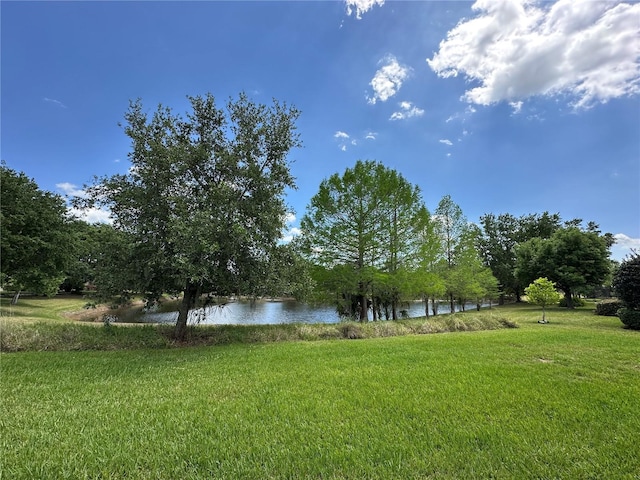 319 E Victoria Trails Blvd, Deland, FL 32724 - view of yard featuring a water view