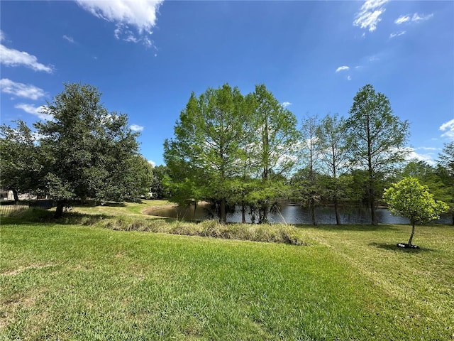319 E Victoria Trails Blvd, Deland, FL 32724 - view of yard featuring a water view