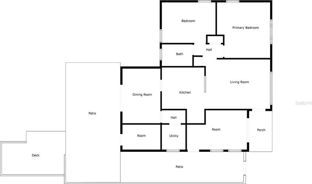 82 Margaret Rd, Ormond Beach, FL 32176 - view of layout