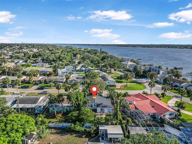 82 Margaret Rd, Ormond Beach, FL 32176 - bird's eye view featuring a water view