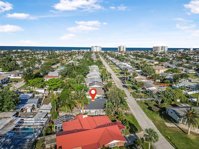 82 Margaret Rd, Ormond Beach, FL 32176 - drone / aerial view featuring a water view