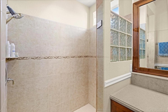 3310 John Anderson Dr, Ormond Beach, FL 32176 - bathroom featuring tiled shower