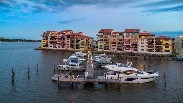 761 Marina Point Dr Unit 7610, Daytona Beach, FL 32114 - dock area featuring a water view