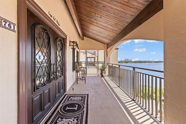 761 Marina Point Dr Unit 7610, Daytona Beach, FL 32114 - view of balcony