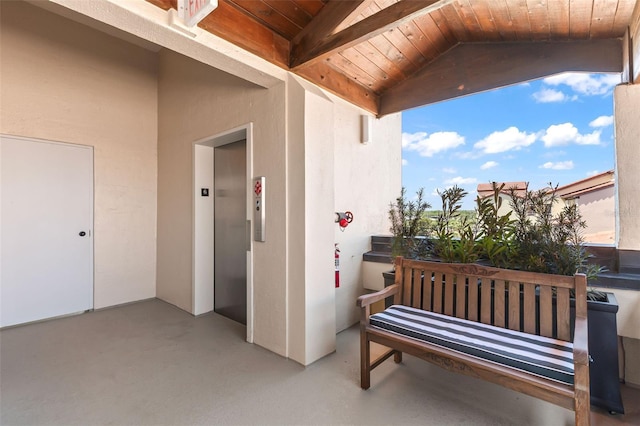 761 Marina Point Dr Unit 7610, Daytona Beach, FL 32114 - balcony with elevator