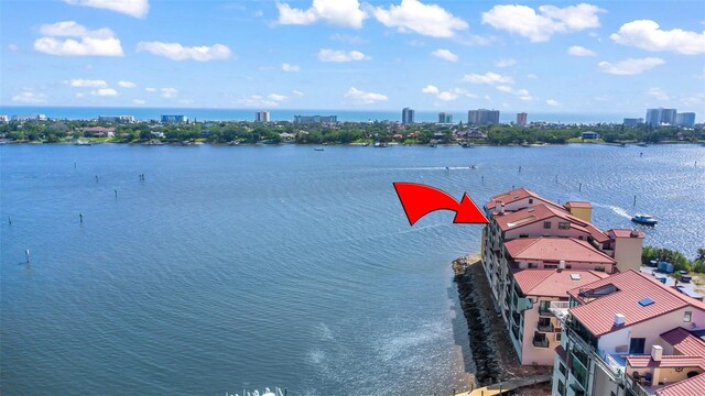 761 Marina Point Dr Unit 7610, Daytona Beach, FL 32114 - view of water feature featuring a view of city