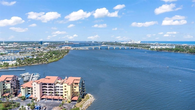 761 Marina Point Dr Unit 7610, Daytona Beach, FL 32114 - bird's eye view with a water view