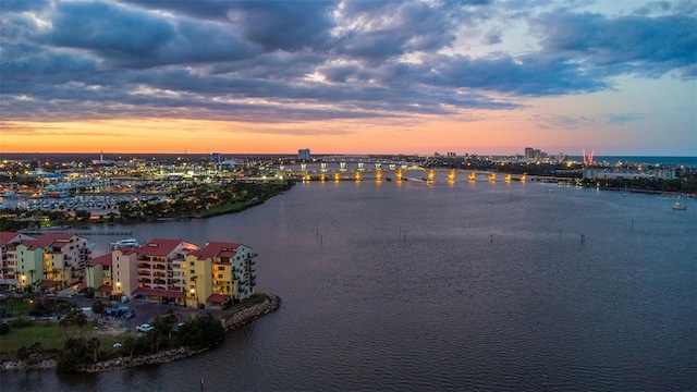 761 Marina Point Dr Unit 7610, Daytona Beach, FL 32114 - view of water feature featuring a city view