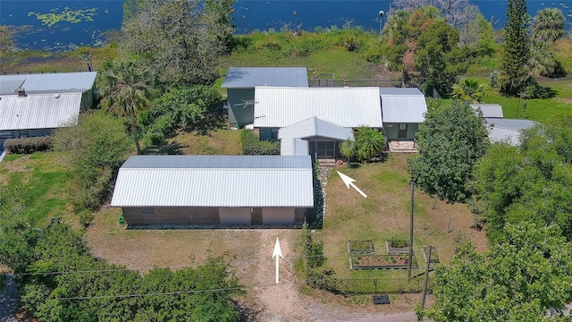 160 Rose Ave, Lake Helen, FL 32744 - birds eye view of property with a water view