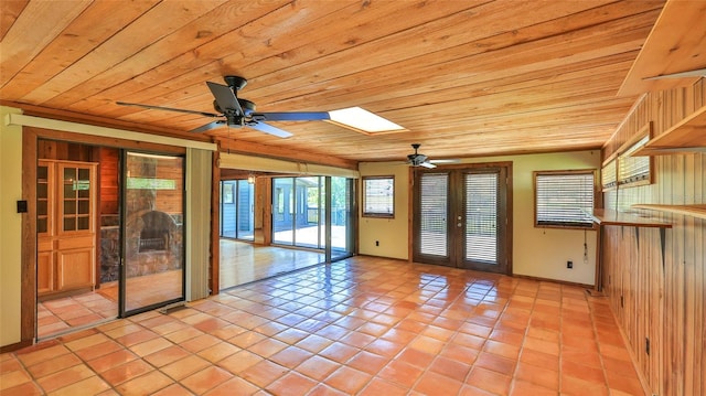 160 Rose Ave, Lake Helen, FL 32744 - interior space with a skylight