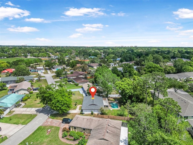 8 Faith Ln, Palm Coast, FL 32137 - drone / aerial view with a residential view
