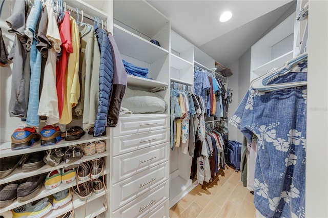 view of spacious closet
