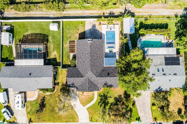 drone / aerial view