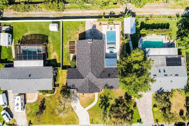 drone / aerial view