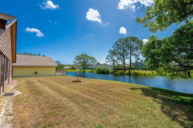 133 Wood Ibis Ct, Daytona Beach, FL 32119 - view of yard featuring a residential view and a water view