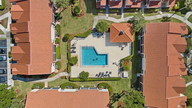 drone / aerial view