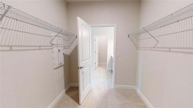 1002 Chelan Falls Dr, Deland, FL 32724 - spacious closet with light colored carpet