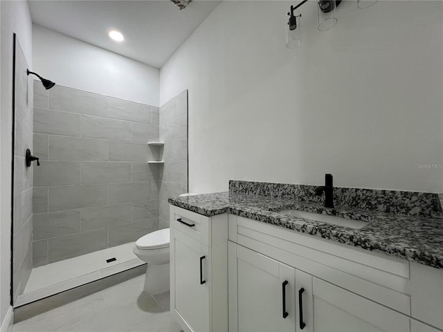 516 Model St, Daytona Beach, FL 32114 - full bathroom featuring vanity and a tile shower