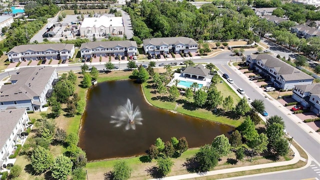 258 Rustic Loop, Sanford, FL 32771 - bird's eye view with a water view and a residential view