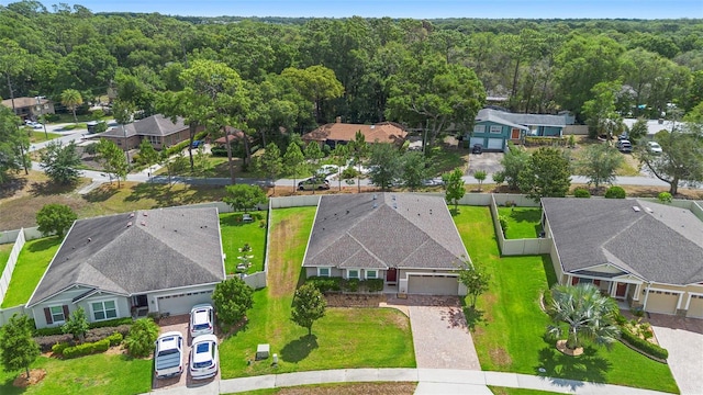 2337 Oxmoor Dr, Deland, FL 32724 - aerial view of residential area with a forest