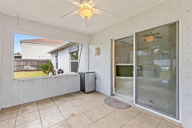 3214 Juniper Dr, Edgewater, FL 32141 - exterior space featuring ceiling fan