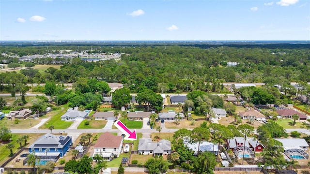3214 Juniper Dr, Edgewater, FL 32141 - bird's eye view featuring a residential view
