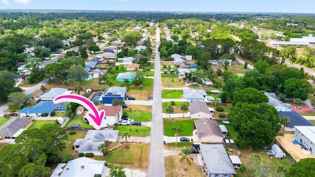 3214 Juniper Dr, Edgewater, FL 32141 - birds eye view of property featuring a residential view