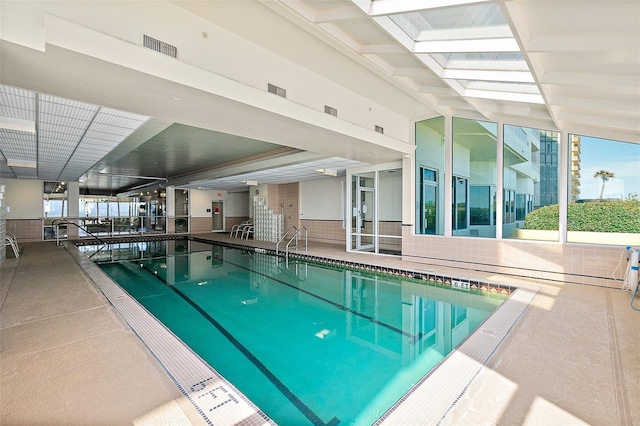 view of pool