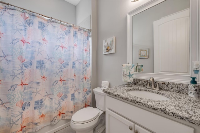 660 Mosaic Blvd, Daytona Beach, FL 32124 - full bathroom featuring vanity and toilet