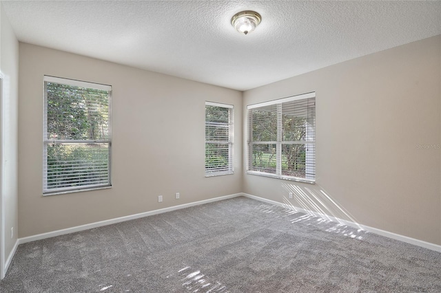 417 Victoria Hills Dr, Deland, FL 32724 - spare room with carpet flooring, baseboards, and a textured ceiling