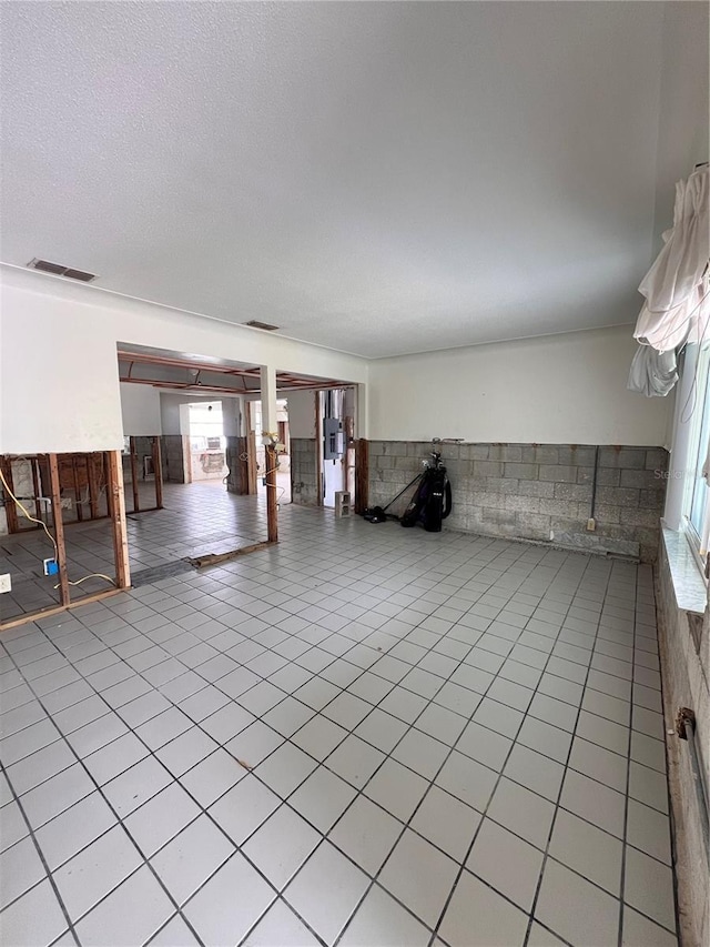 855 Boca Ciega Isle Dr, St Pete Beach, FL 33706 - basement with light tile patterned flooring and visible vents