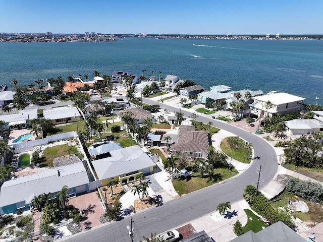 855 Boca Ciega Isle Dr, St Pete Beach, FL 33706 - aerial view with a water view and a residential view