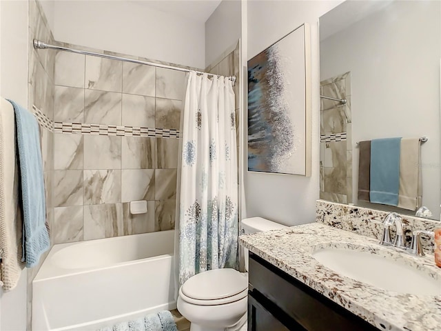 260 Teddy Rushing St, Debary, FL 32713 - bathroom with vanity, toilet, and shower / tub combo